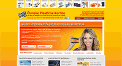 Desktop Screenshot of clanskepvcplasticnekartice.plasticnekartice.rs