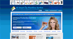 Desktop Screenshot of idsmartcipplasticnekartice.plasticnekartice.rs